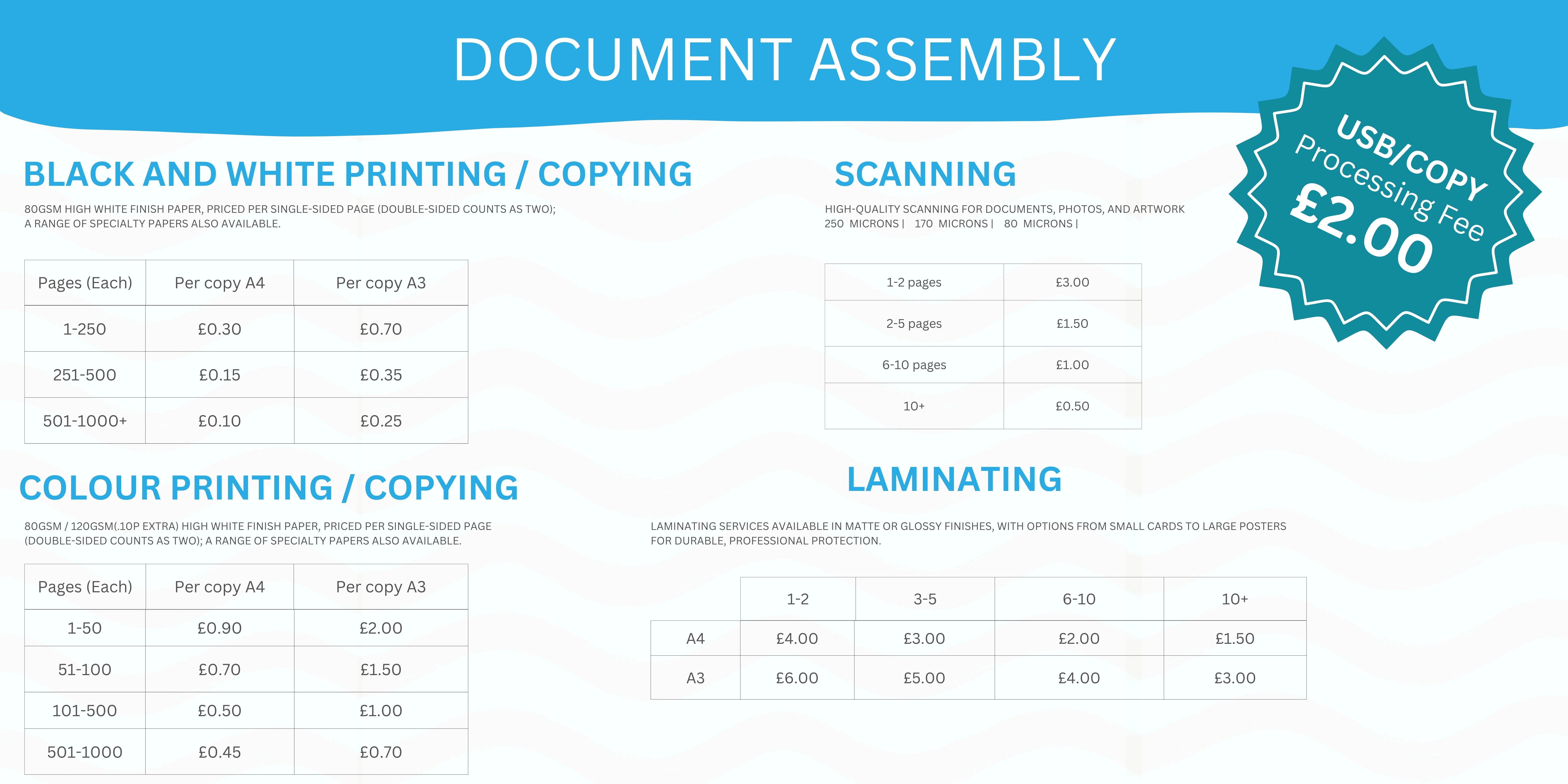 Price List Image